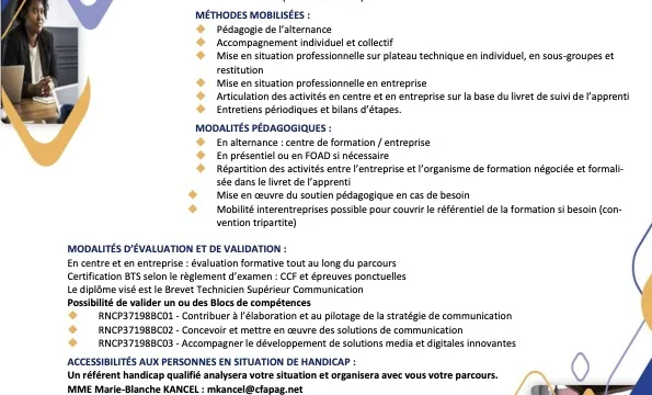 Fiche Produit_UFA_BTS_1Communication