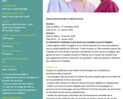 Diplôme d'Etat d'Aide-Soignant (DEAS) - Apprentissage