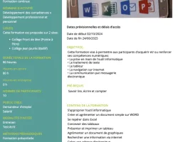 Les Incontournables WORD EXCEL et Internet